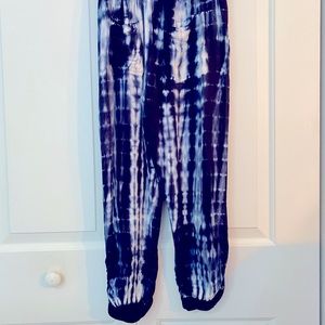 Ladies tie dye comfort pants